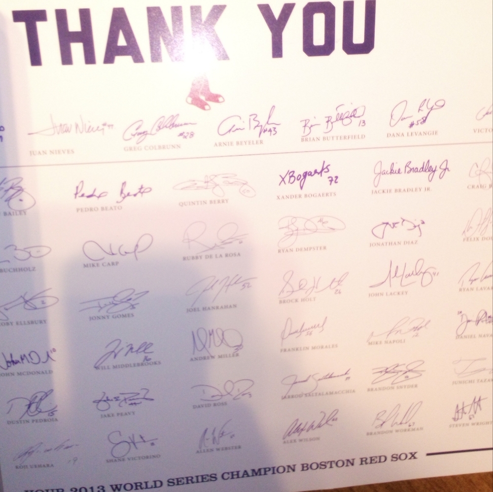 B Strong Boston Red Sox 2013 World Series Champions Season Ticket Holder Book - Picture 8 of 12
